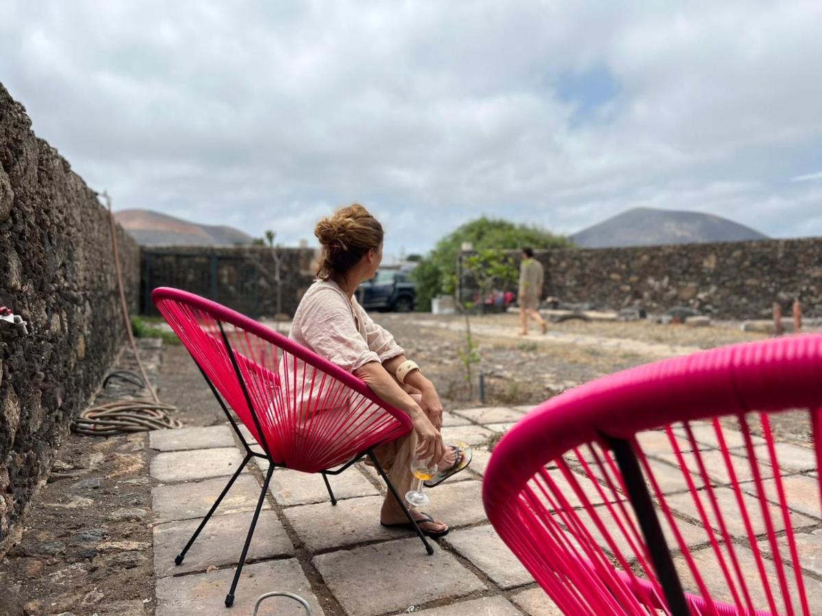 Villa Casa "Entre Vinedos" En Masdache Tías Esterno foto